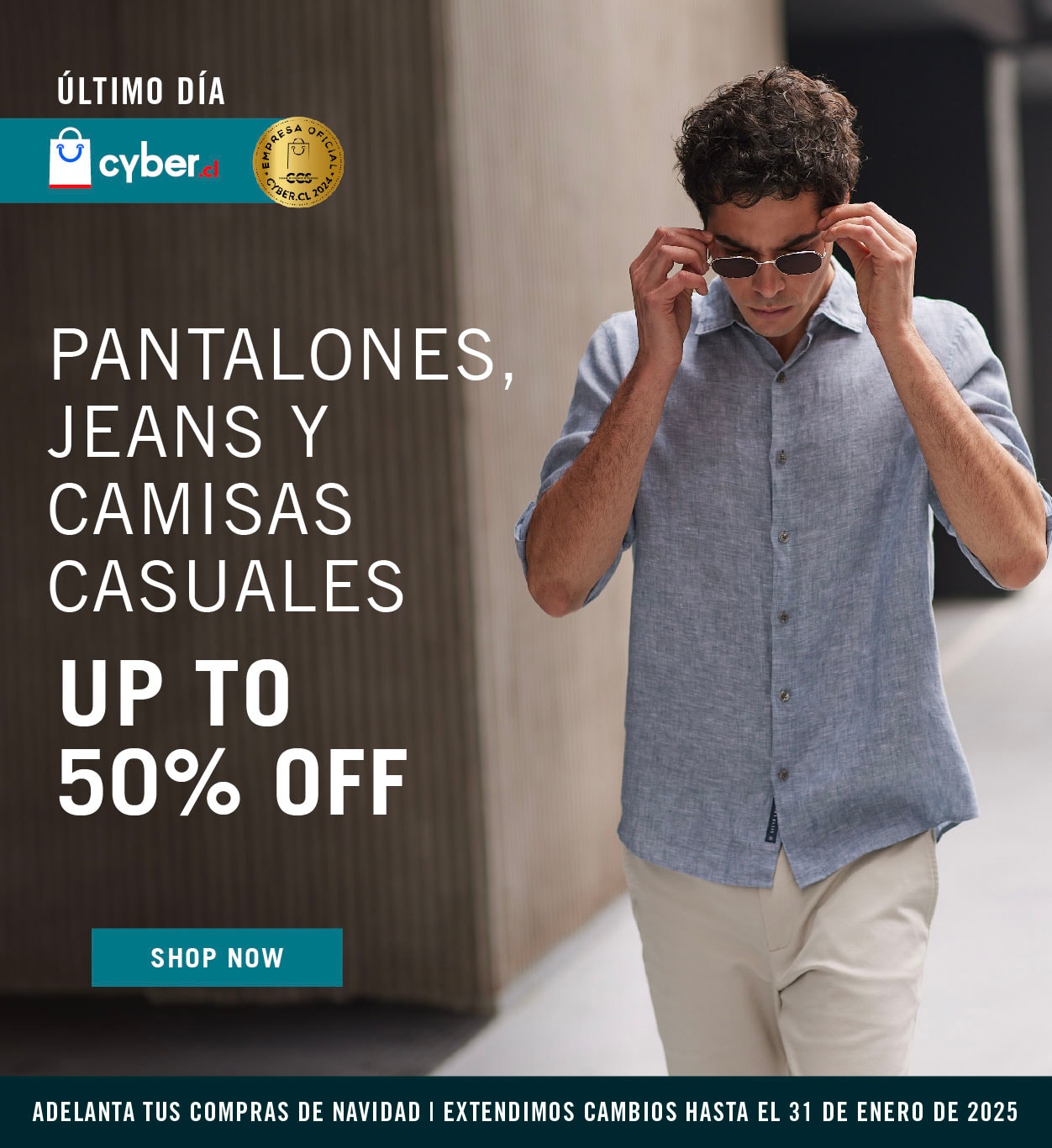 pantalones, jeans y camisas casuales